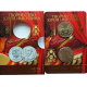 Россия 25 рублей 2021 год UNC UC# 1020 Творчество Юрия Никулина Официальный набор Госзнака с жетоном ММД