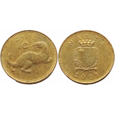 Мальта 1 цент 2001 год KM# 93