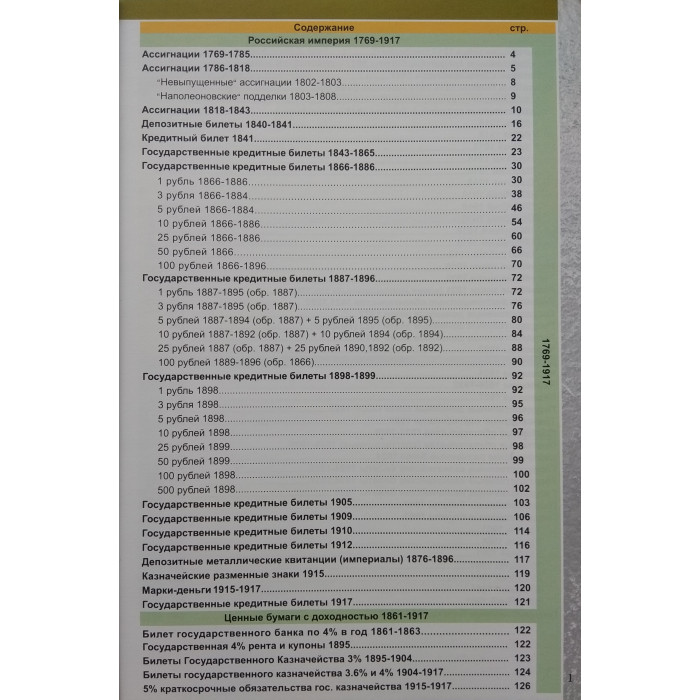 Каталог банкнот России 1769-2021 гг. CoinsMoscow 2-й выпуск 2020 год (с ценами)