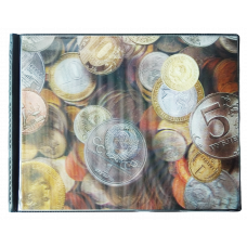 Альбом для хранения монет на 72 ячейки (3D)