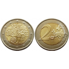 Португалия 2 евро 2007 год UNC KM# 772 Председательство Португалии в Евросоюзе