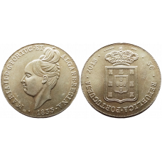 Португалия 5 евро 2013 год UNC UC# 201 Нумизматические сокровища - Правление Королевы Марии II