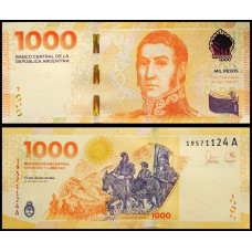 Аргентина 1000 песо 2023 год UNC P-370a