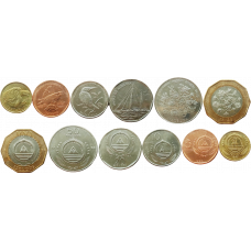 Кабо-Верде 1 5 10 20 50 100 эскудо 1994 год Набор из 6 монет