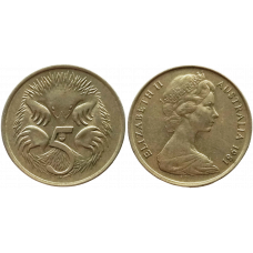 Австралия 5 центов 1981 год KM# 64