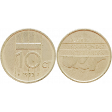 Нидерланды 10 центов 1993 год KM# 203