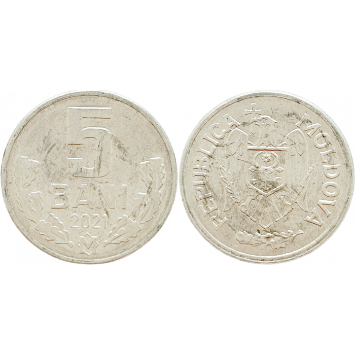 Молдавия 5 бань 2021 год KM# 2