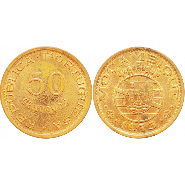 Мозамбик 50 сентаво 1973 год KM# 89