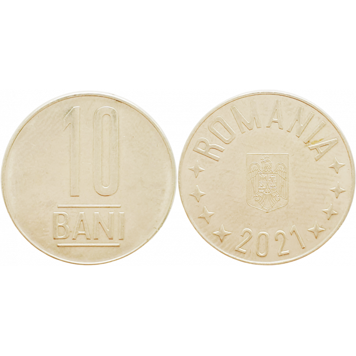  Румыния 10 бань 2021 год UC# 3