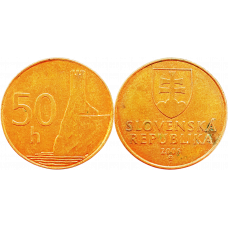 Словакия 50 геллеров 2006 год KM# 35