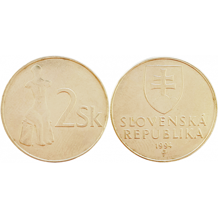 Словакия 2 кроны 1994 год KM# 13