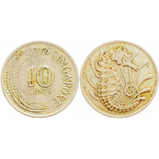 Сингапур 10 центов 1969 год KM# 3