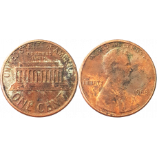 США 1 цент 1988 год KM# 201 Lincoln Cent