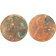 США 1 цент 1998 год KM# 201 Lincoln Cent