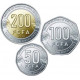   Центральная Африка (BEAC) 50 100 200 франков 2024 год UNC Набор из 3 монет