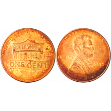 США 1 цент 2016 D год KM# 468 Lincoln Cent
