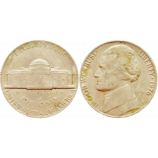 США 5 центов 1976 год KM# A192 Jefferson Nickel