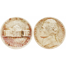 США 5 центов 1985 P год KM# A192 Jefferson Nickel