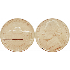США 5 центов 1995 P год KM# A192 Jefferson Nickel