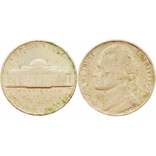 США 5 центов 1997 D год KM# A192 Jefferson Nickel