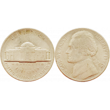 США 5 центов 1997 P год KM# A192 Jefferson Nickel