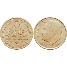 США 1 дайм 1994 P год KM# 195a Roosevelt Dime