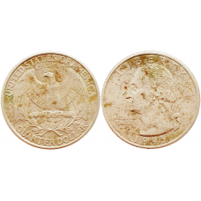США 25 центов 1995 P год KM# 164a Вашингтонский квотер