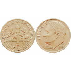 США 1 дайм 1999 P год KM# 195a Roosevelt Dime