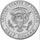 США 1/2 доллара 2025 P год UNC KM# A202b Полдоллара Кеннеди