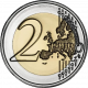 Португалия 2 евро 2025 год UNC UC# 120 Международное скаутское и молодежное движение