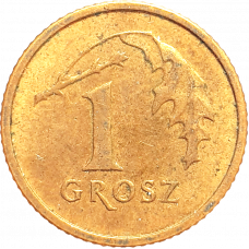 Польша 1 грош 2002 год Y# 276