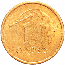 Польша 1 грош 2008 год Y# 276