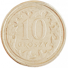 Польша 10 грошей 2013 год Y# 279