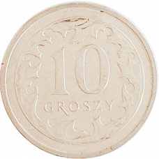 Польша 10 грошей 2023 год UC# 8
