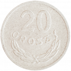 Польша 20 грошей 1976 год Y# A47