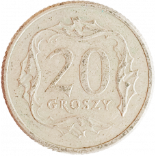 Польша 20 грошей 1996 год Y# 280