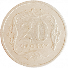 Польша 20 грошей 2001 год Y# 280