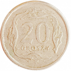 Польша 20 грошей 2007 год Y# 280