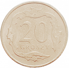 Польша 20 грошей 2023 год UC# 7