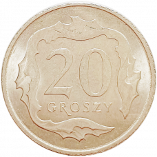 Польша 20 грошей 2024 год UC# 7