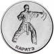 Приднестровье 1 рубль 2021 год UNC UC# 329 ПМР Каратэ