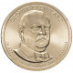 США 1 Доллар 2012 P год UNC Президенты № 22 Гровер Кливленд (1885–1889)
