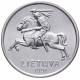 Литва 1 цент 1991 год KM# 85