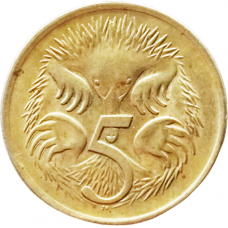 Австралия 5 центов 1980 год KM# 64