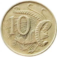Австралия 10 центов 1968 год KM# 65
