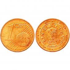 Австрия 1 евроцент 2014 год KM# 3082