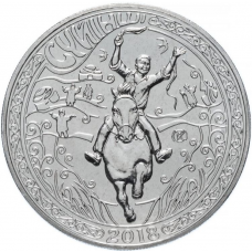 Казахстан 100 Тенге 2018 год UC# 146 Суйинши В блистере