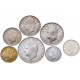 Испания 50 сентимо 1 5 25 50 100 песет 1975-1989 год Набор из 7 монет
