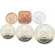 Суринам 1 5 10 25 100 250 центов 1962-2023 год Набор 6 монет