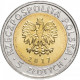 Польша 5 злотых 2017 год Часовня Святой Троицы в Люблине UNC Y# 975